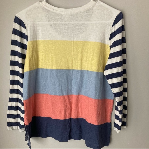 Tribal Jean Striped Top - Picture 2 of 3